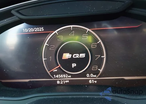 2019 Audi Sq5 3.0T Premium из США, поврежденный, VIN WA1B4AFY6K2039922